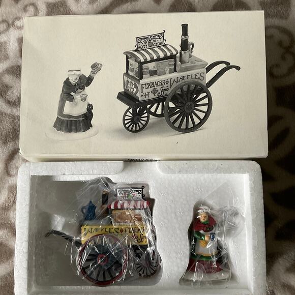 Christmas bazaar flapjacks and hot cider department 56 Village collection - Picture 1 of 2